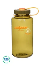 Láhev NALGENE Wide Mouth Sustain 1000ml - OLIVE - 50% recyklát