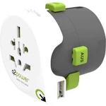 Cestovní adaptér Q2 Power Weltreiseadapter Qdapter USB 2.100110