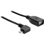 USB 2.0 kabel Delock 83271, 50.00 cm, černá