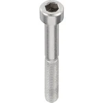 Šroub s válcovou hlavou TOOLCRAFT, s vnitřním šestihranem, M2, 8 mm, nerez, 20 ks