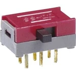 Posuvný přepínač NKK Switches SS22SDP2, 2,54 mm