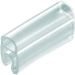 Conductor markers, 18 x 14 mm, PVC, Colour: Transparent, Conductor O.D.: 10 - 14 mm Weidmüller Počet markerů: 200 TM 205/18 V0Množství: 200 ks