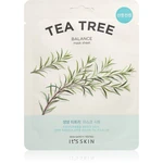 It´s Skin The Fresh Mask Tea Tree revitalizační plátýnková maska pro problematickou pleť, akné 18 g