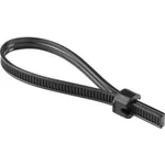 Zamykací pásmo HellermannTyton Strap Black ATS3080-PA66HIRHSUV-BK 102-66110, 80 mm (max), černá, 500 m