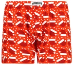 Women's boxers Red hat Frogies Christmas