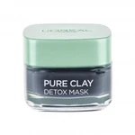 L´Oréal Paris Pure Clay Detox Mask 50 ml pleťová maska pro ženy na normální pleť; na mastnou pleť; na rozjasnění pleti