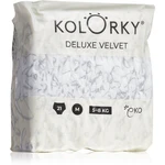 Kolorky Deluxe Velvet Love Live Laugh jednorazové EKO plienky veľkosť M 5-8 Kg 21 ks