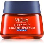 Vichy Liftactiv Collagen Specialist spevňujúci nočný krém proti vráskam 50 ml