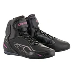 Dámské moto boty Alpinestars Stella FASTER-3 černé/fialové  černé/fialové  40