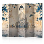 Paraván Buddha of Prosperity Dekorhome 225x172 cm (5-dílný)