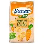 SUNAR Detské chrumky mrkvové kolieska BIO 45 g