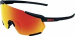 100% Racetrap 3.0 Soft Tact Black/HiPER Red Multilayer Occhiali da ciclismo