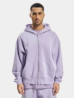 DEF Zip Hoody fialová sepraná