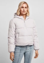 Women's Puffer Pull Over Jacket soft lilac