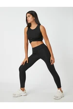 Koton Basic Sports Leggings. Normal Waist.