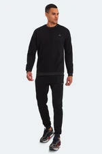 Slazenger OFFENDER KTN Men's Tracksuit Suit Black