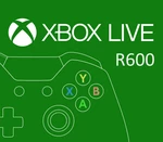 XBOX Live R600 Prepaid Card ZA