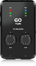 TC Helicon Go Twin Interface audio iOS et Android