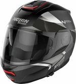 Nolan N100-6 Paloma N-Com Flat Black Silver L Kask