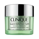 Clinique Noční hydratační krém pro suchou až smíšenou pleť Superdefense (Night Recovery Moisturizer Very Dry To Dry Combination Skin) 50 ml