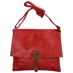 Dámska crossbody kabelka červená - Paolo Bags Erikoma