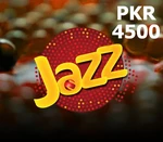 Jazz 4500 PKR Mobile Top-up PK