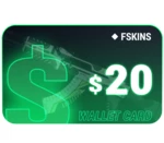 Fskins.com $20 Gift Card US