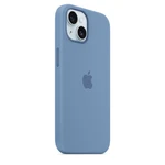 Apple silikonový kryt MT0Y3ZM/A vč. magsafe pro Apple iPhone 15, winter blue