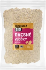 ALLNATURE Ovsené vločky jemné BIO 1000 g