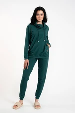 Women's long-sleeved sweatshirt Malmo - green