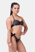 Dámské plavky Nebbia Ocean Selected Earth Powered bikini - top 556 volcanic black M