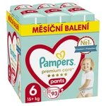 PAMPERS Premium care veľ. 6 plienkové nohavičky box 15+ kg 93 kusov