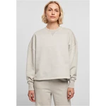 Dámský Heavy Terry Garment Dye Crewneck warmgrey