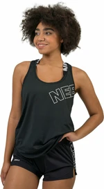 Nebbia FIT Activewear Tank Top “Racer Back” Black XS Fitness koszulka