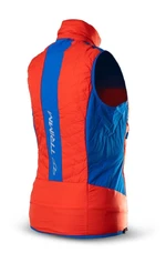 Vest Trimm W FEMALE VEST orange/ jeans blue