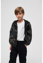 Children's Summer Windbreaker with Darkcamo Front Zipper