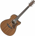 Ibanez AAM54CE-OPN Open Pore Natural Guitare Dreadnought acoustique-électrique