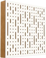 Mega Acoustic FiberPRO60 Binary Bean White/Light Brown Panneau de bois absorbant