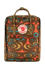 Ruksak Fjallraven Kanken Art červená farba, veľký, vzorovaný, F23200255