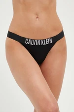 Plavkové kalhotky Calvin Klein černá barva, KW0KW01984