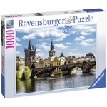 Puzzle Praha: Pohled na Karlův most 1000 dílků