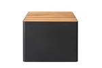 Scaun de exterior WOODGREEN, mai multe variante - Hobby Flower Culoare: negru/lemn natural