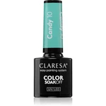 Claresa SoakOff UV/LED Color Candy gelový lak na nehty odstín 10 5 g