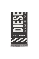 Diesel Šál - S-BISC SCARF čierny