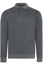 V4007 DEWBERRY MEN'S SWEATSHIRT-DARK ANTHRACITE