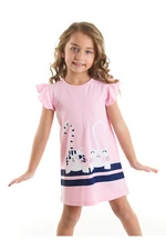 Vestito da ragazza Denokids CFF-22Y1-031/Pink