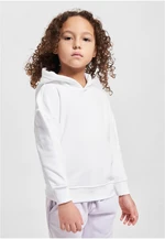 Girls' bio hoodie white