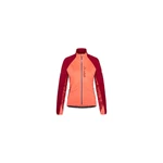 Women's running jacket Kilpi NORDIM-W coral