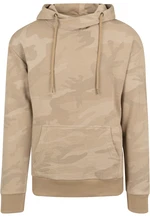 High Neck Camo Hoody sand camo