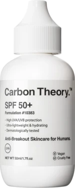 CARBON THEORY SPF 50+ krém na opaľovanie 50 ml